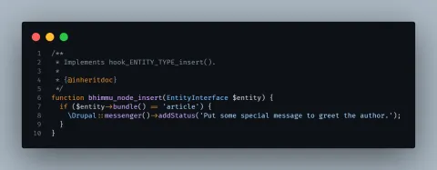 Hook Entity Type Insert Bhimmu