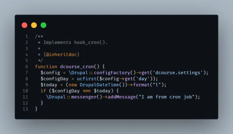 hook_cron